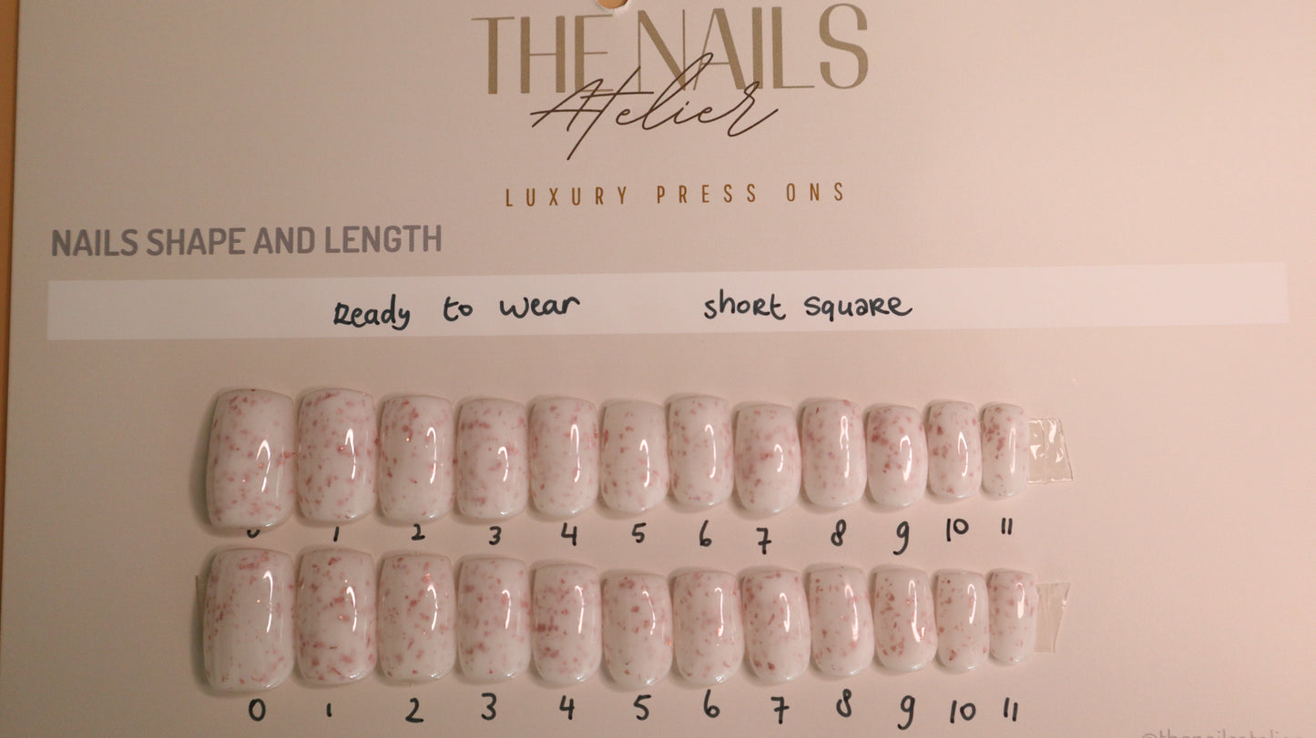 Sparkling Rose Gold RTW Sizing Kit