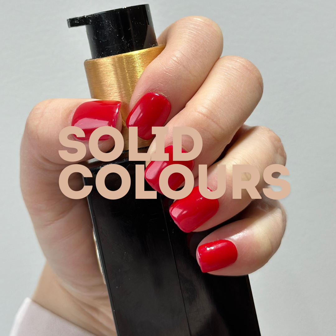 Solid Colour press ons