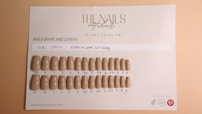 Nude Beige RTW Sizing Kit